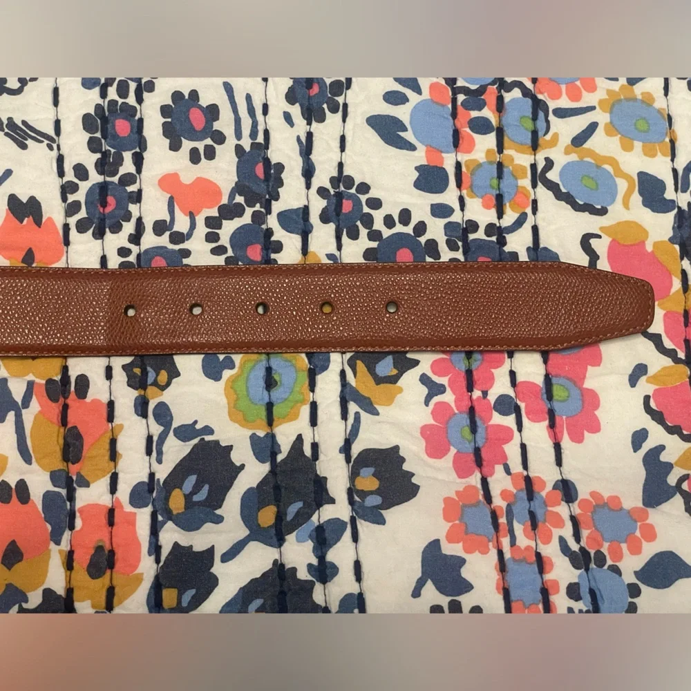 Sz 40 Brooks Brothers Pebble Leather Belt